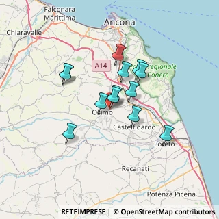 Mappa Via S. Gennaro, 60027 Osimo AN, Italia (5.50692)