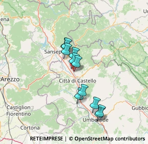 Mappa Via G.B. Venturelli, 06012 Città di Castello PG, Italia (11.25455)