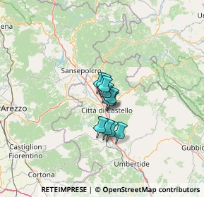 Mappa Via G.B. Venturelli, 06012 Città di Castello PG, Italia (6.66091)