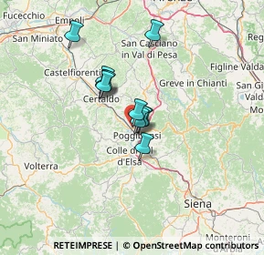 Mappa Via Giovanni Boccaccio, 50028 Barberino Tavarnelle FI, Italia (9.20545)