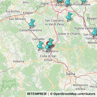 Mappa Via Giovanni Boccaccio, 50028 Barberino Tavarnelle FI, Italia (21.99167)