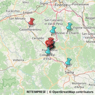 Mappa Via Francesco Petrarca, 50021 Barberino Val D'elsa FI, Italia (6.84385)