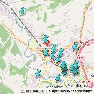 Mappa Via Francesco Petrarca, 50021 Barberino Val D'elsa FI, Italia (1.3015)