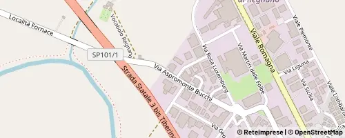 Mappa Città di Castello