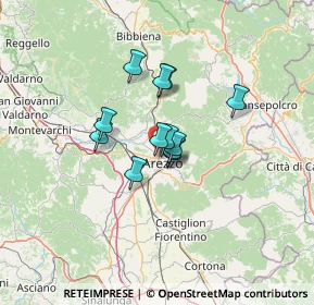 Mappa Via di Neschieto, 52100 Arezzo AR, Italia (8.5175)