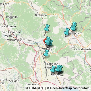 Mappa Via di Neschieto, 52100 Arezzo AR, Italia (16.3655)