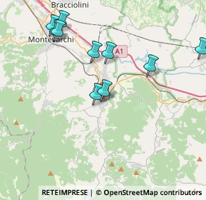 Mappa Via Camillo Benso Conte di Cavour, 52021 Bucine AR, Italia (4.66273)