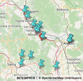 Mappa Via Camillo Benso Conte di Cavour, 52021 Bucine AR, Italia (16.22188)