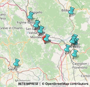 Mappa Via Camillo Benso Conte di Cavour, 52021 Bucine AR, Italia (16.35)