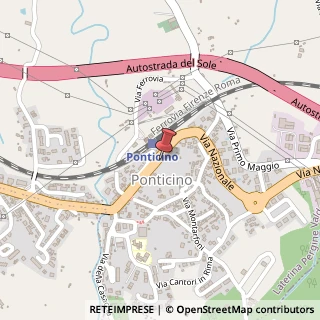 Mappa Via Nazionale, 57, 52020 Laterina, Arezzo (Toscana)
