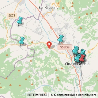 Mappa Celle, 06010 Città di Castello PG, Italia (5.52571)