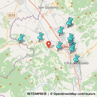 Mappa Celle, 06010 Città di Castello PG, Italia (4.02909)