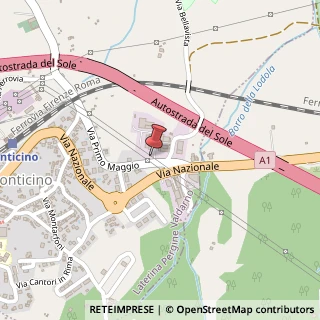 Mappa Via XXV Aprile, 3, 52020 Laterina, Arezzo (Toscana)