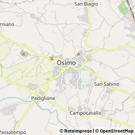Mappa Osimo