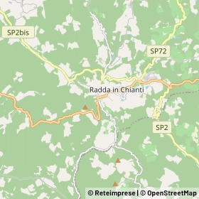 Mappa Radda in Chianti
