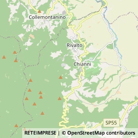 Mappa Chianni