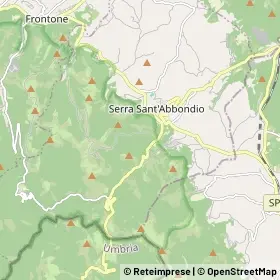 Mappa Serra Sant'Abbondio