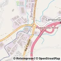 Mapa Poggibonsi
