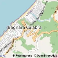 Hartă Bagnara Calabra