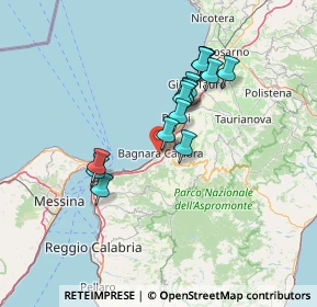 Mappa Via Nastari, 89011 Bagnara Calabra RC, Italia (12.80867)