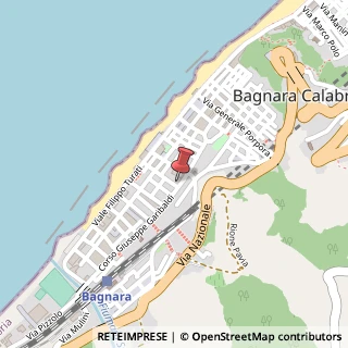 Mappa Corso G. Garibaldi, 70, 89011 Bagnara Calabra, Reggio di Calabria (Calabria)