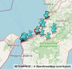 Mappa Piazza Cesare Battisti, 89011 Bagnara Calabra RC, Italia (12.1595)