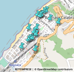 Mappa Via Antonio de Leo, 89011 Bagnara Calabra RC, Italia (0.203)