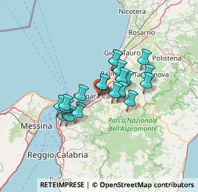 Mappa Via Antonio de Leo, 89011 Bagnara Calabra RC, Italia (10.7765)