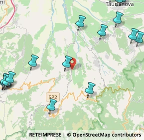 Mappa Contrada Caruso, 89056 Oppido Mamertina RC, Italia (7.12611)