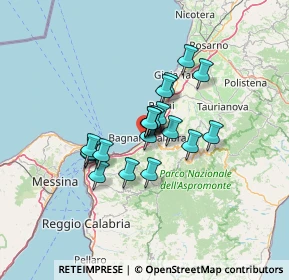 Mappa Via Pezzolo, 89011 Bagnara Calabra RC, Italia (9.8135)