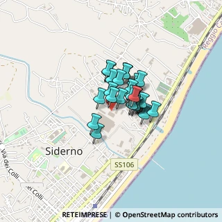 Mappa Via Bifera, 89048 Siderno RC, Italia (0.24483)