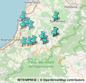 Mappa SP2bis, 89056 Oppido Mamertina RC, Italia (6.16125)