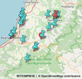 Mappa SP2bis, 89056 Oppido Mamertina RC, Italia (9.513)