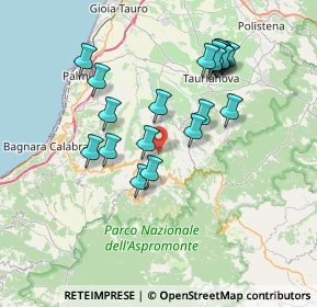 Mappa SP2bis, 89056 Oppido Mamertina RC, Italia (7.7535)