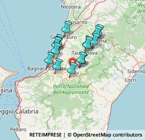 Mappa SP2bis, 89056 Oppido Mamertina RC, Italia (10.97867)