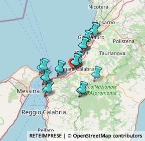 Mappa CONTRADA PEZZOLO, 89011 Bagnara Calabra RC, Italia (11.6285)