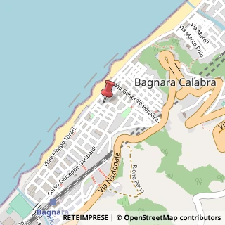 Mappa Viale Vittorio Emanuele II, 54, 89011 Bagnara Calabra, Reggio di Calabria (Calabria)