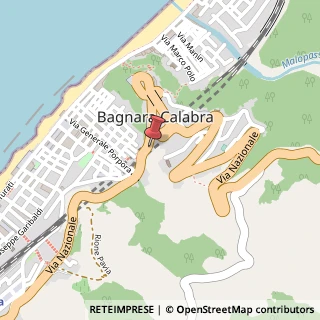 Mappa Strada Statale 18 Tirrena, 60, 6, 89122 Bagnara Calabra, Reggio di Calabria (Calabria)
