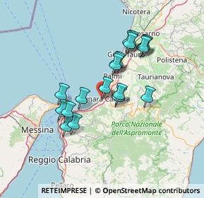 Mappa Piazza del Popolo, 89011 Bagnara Calabra RC, Italia (13.32263)