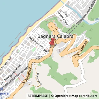 Mappa Via Nazionale, 89011 Bagnara Calabra RC, Italia, 89011 Bagnara Calabra, Reggio di Calabria (Calabria)