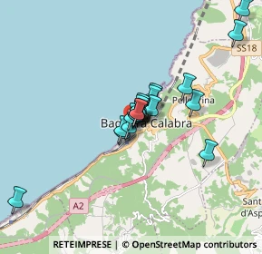 Mappa Piazza Guglielmo Marconi, 89011 Bagnara Calabra RC, Italia (1.2935)