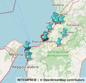 Mappa Piazza Guglielmo Marconi, 89011 Bagnara Calabra RC, Italia (12.90214)