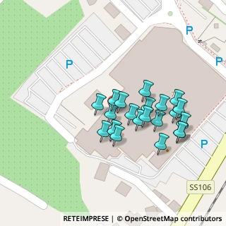 Mappa Centro Commerciale La Gru Strada Statale, 89048 Siderno RC, Italia (0.04286)
