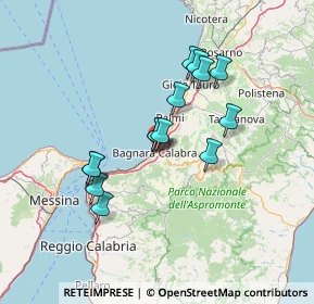 Mappa Bagnara Calabra, 89011 Bagnara Calabra RC, Italia (12.88786)