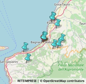 Mappa Via Paolotti, 89011 Bagnara Calabra RC, Italia (5.80818)