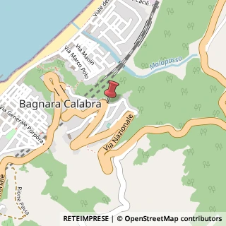 Mappa Via S. Nicola, 89011 Bagnara Calabra, Reggio di Calabria (Calabria)