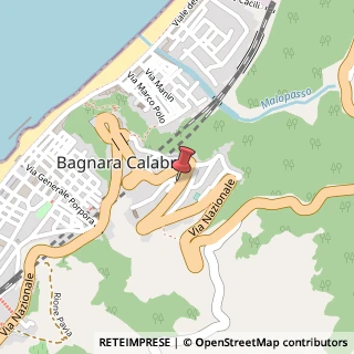 Mappa Via Nazionale, 252, 89011 Bagnara Calabra, Reggio di Calabria (Calabria)