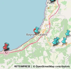 Mappa Via Cortile I, 89011 Bagnara Calabra RC, Italia (7.685)