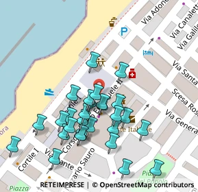 Mappa Via Cortile I, 89011 Bagnara Calabra RC, Italia (0.06207)