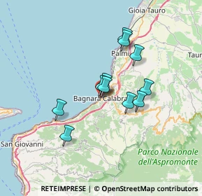 Mappa Via XXIV Maggio, 89011 Bagnara Calabra RC, Italia (5.82545)